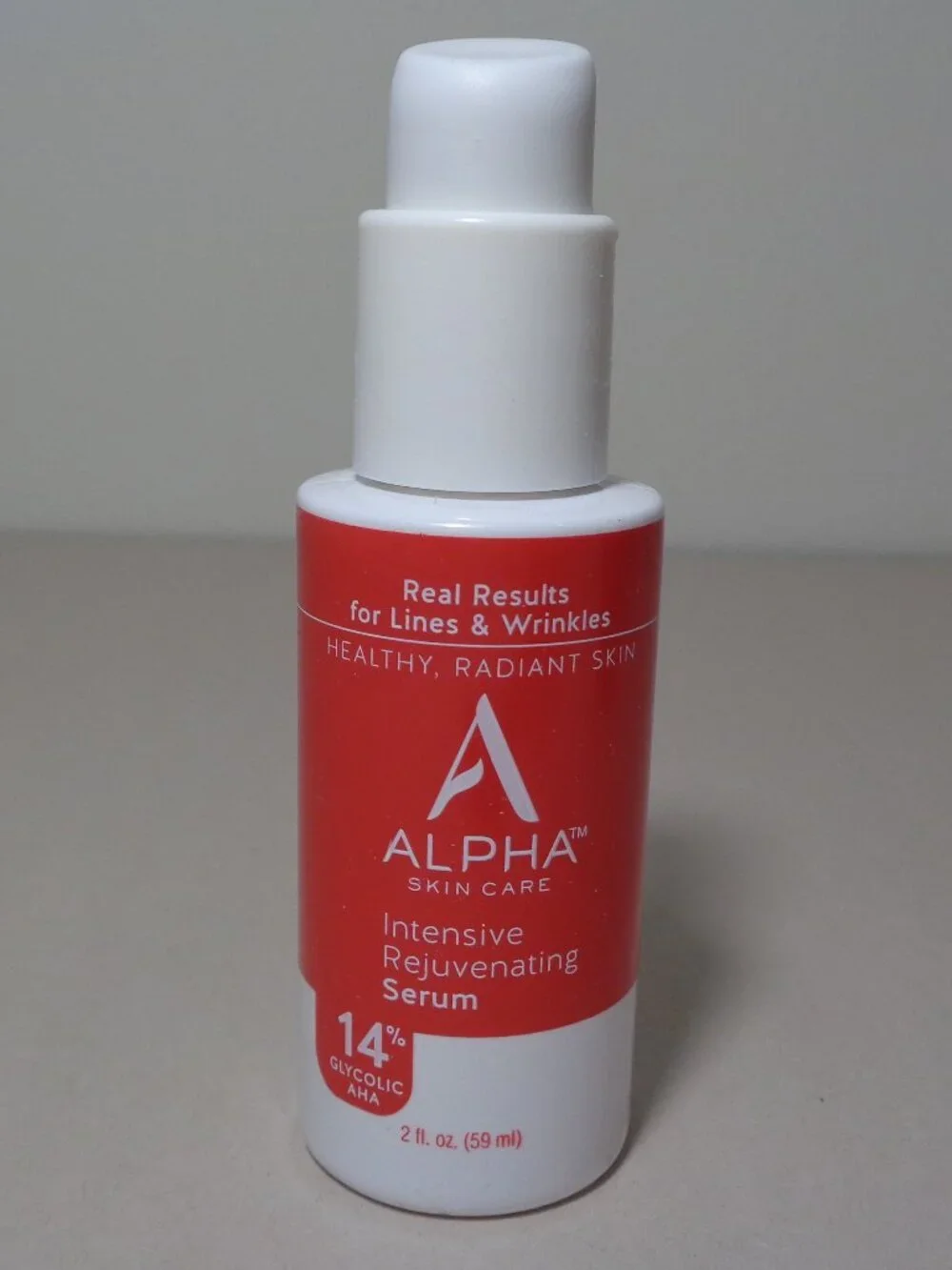 Alpha Skin Care / INTENSIVE RENEWAL SERUM / New / 2 fl. oz. / 14% Glycolic AHA